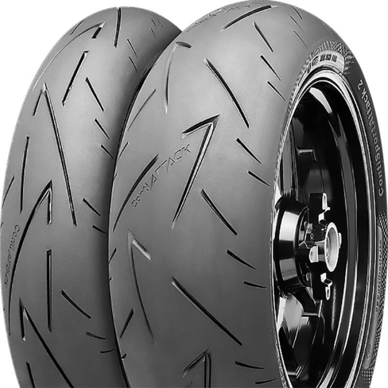 Continental ContiSportAttack 2 TL Front 120/70 R17 58 W