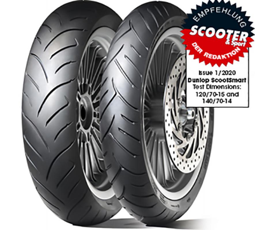 Dunlop SCOOTSMART F TL 120/70 R15 56 H