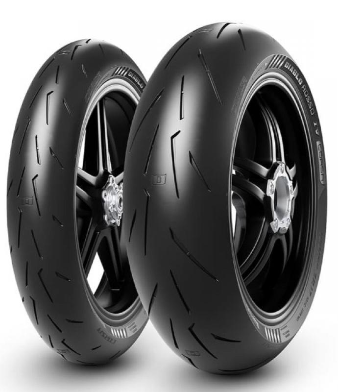 Pirelli DIABLO ROSSO IV CORSA TL FRONT 120/70 R17 58 W